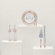 Valencia Ivory Flutes & Cake Knife Server Classic Set