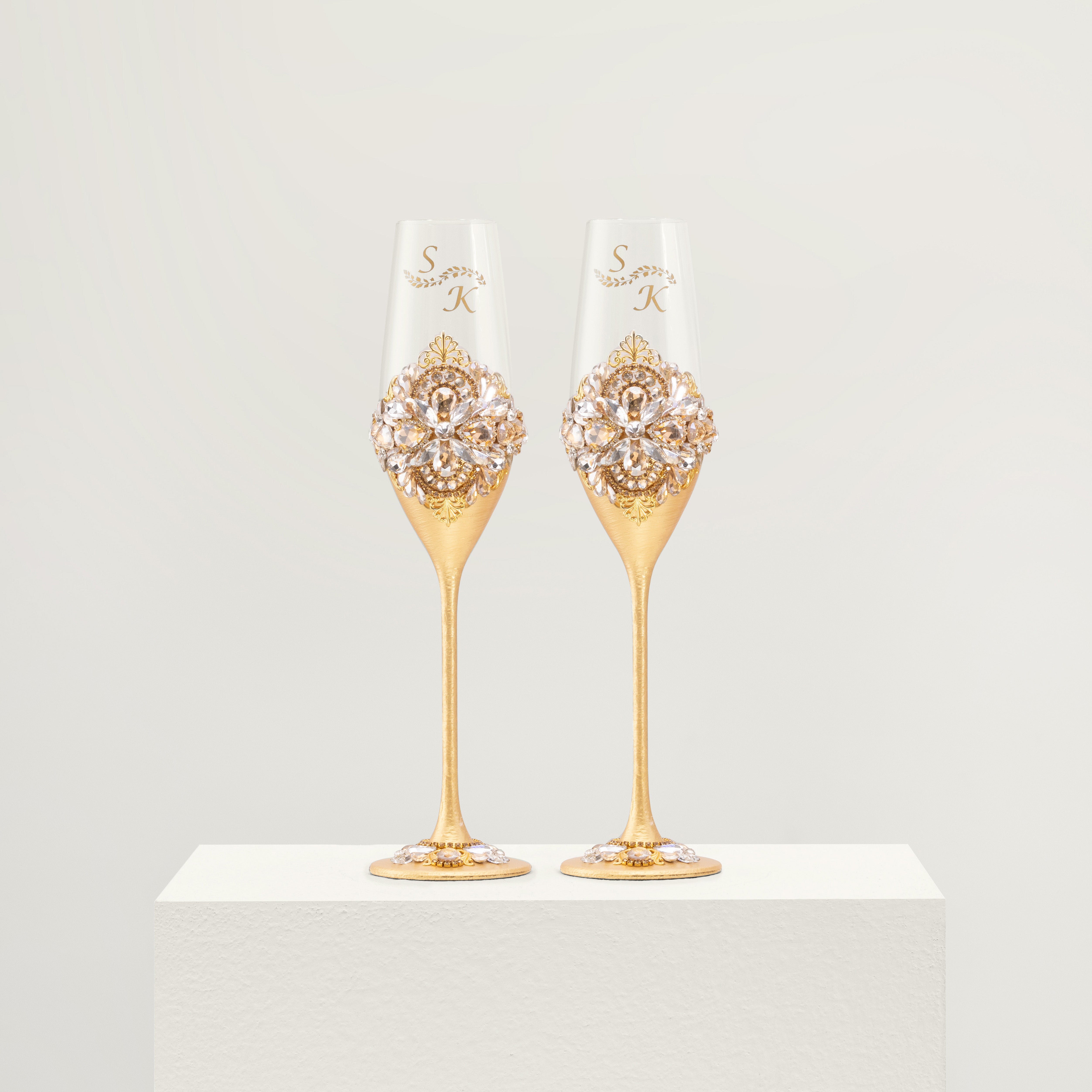 Rose Gold Flutes