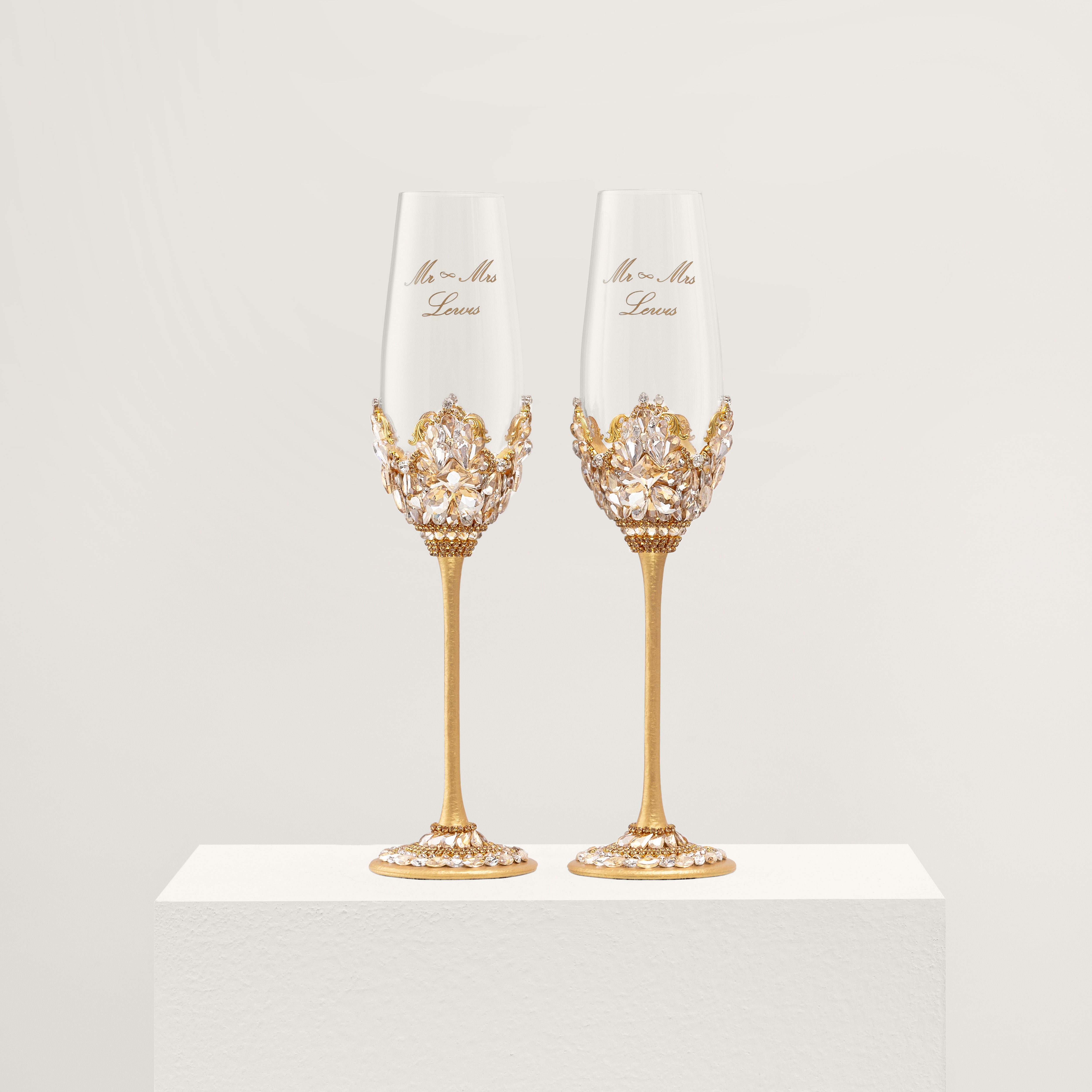Valencia Gold Flutes