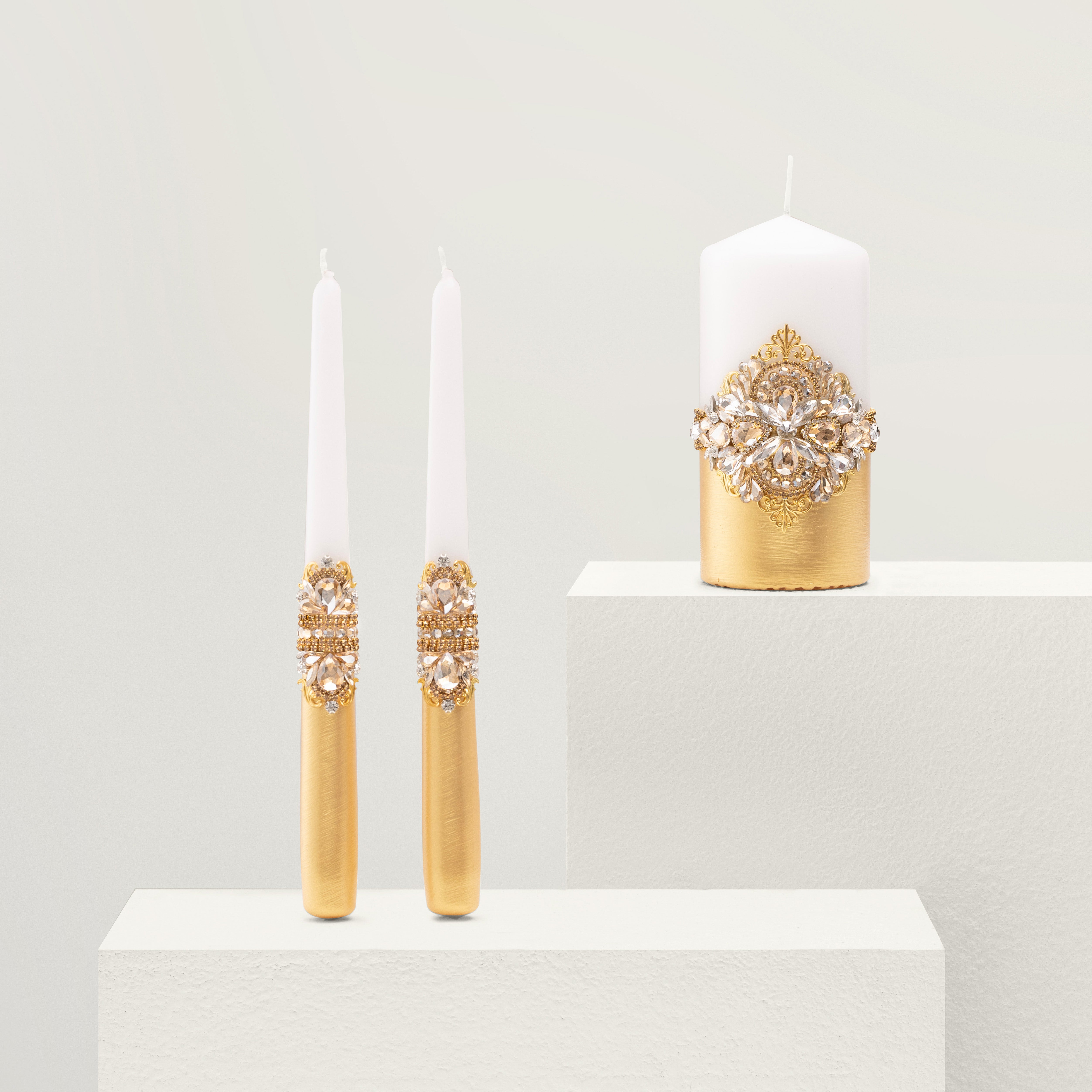 Rose Gold Candles