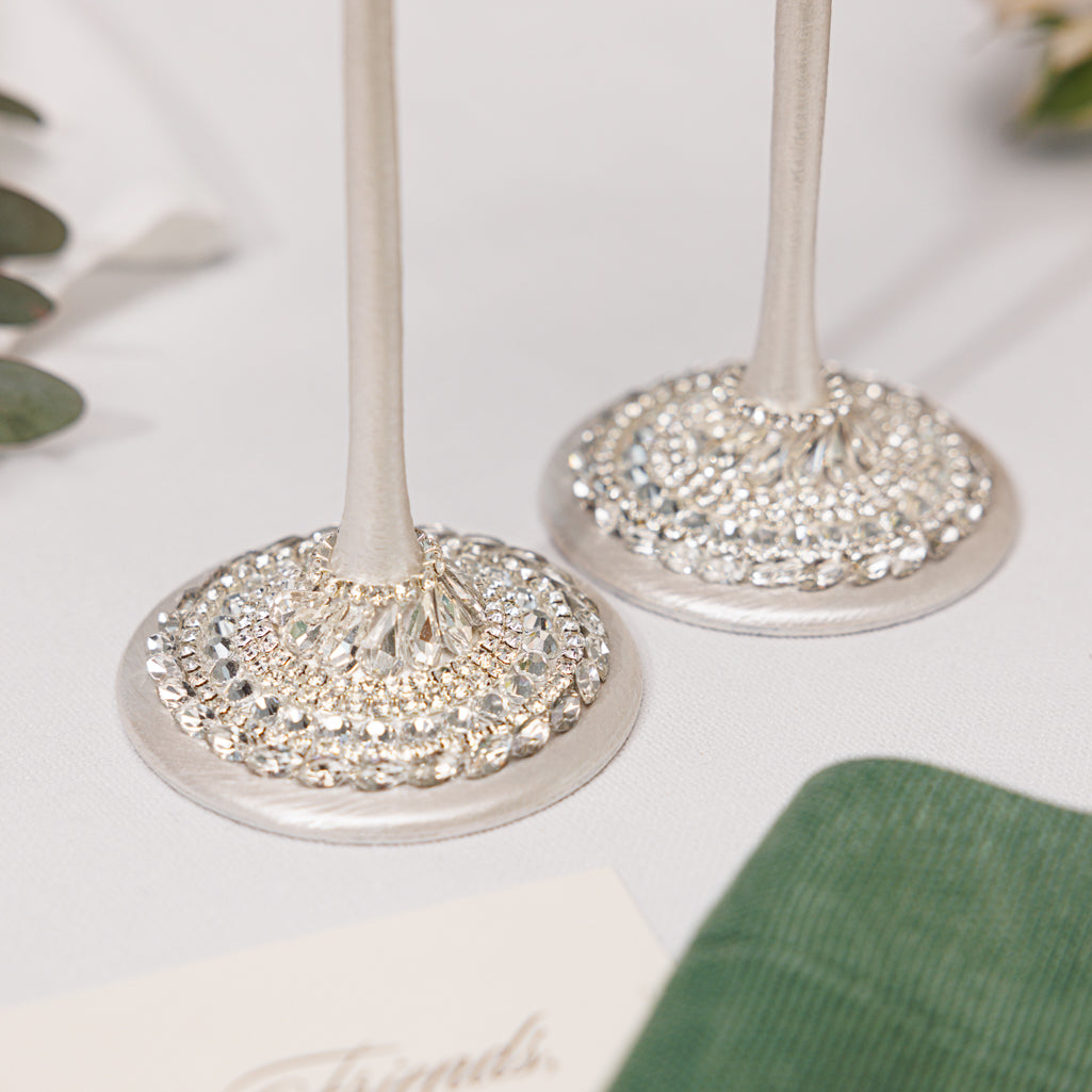 Valencia Ivory Flutes & Cake Knife Server Premium Set