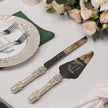 Valencia Ivory Flutes & Cake Knife Server Classic Set