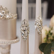 Valencia Ivory Flutes & Cake Knife Server Premium Set