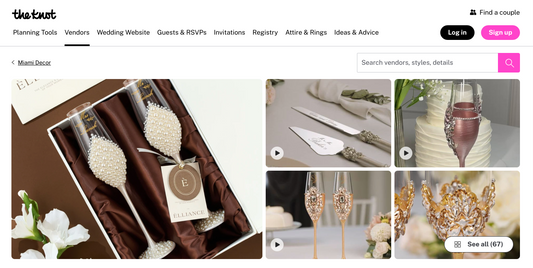 The Èlliance Featured on The Knot!