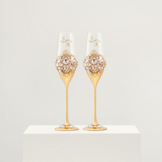 Rose Gold Flutes