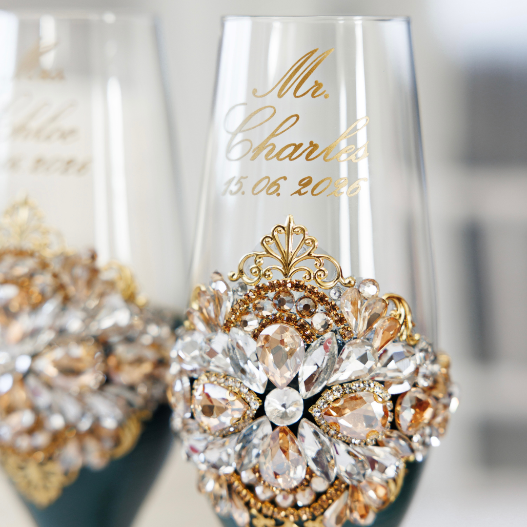 Rose Emerald Flutes