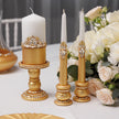 Valencia Gold Candle holders set