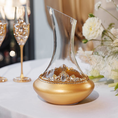 Royal Gold Decanter