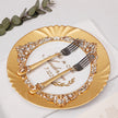 Gloria Gold Flutes & Cake Knife Server Classic Set