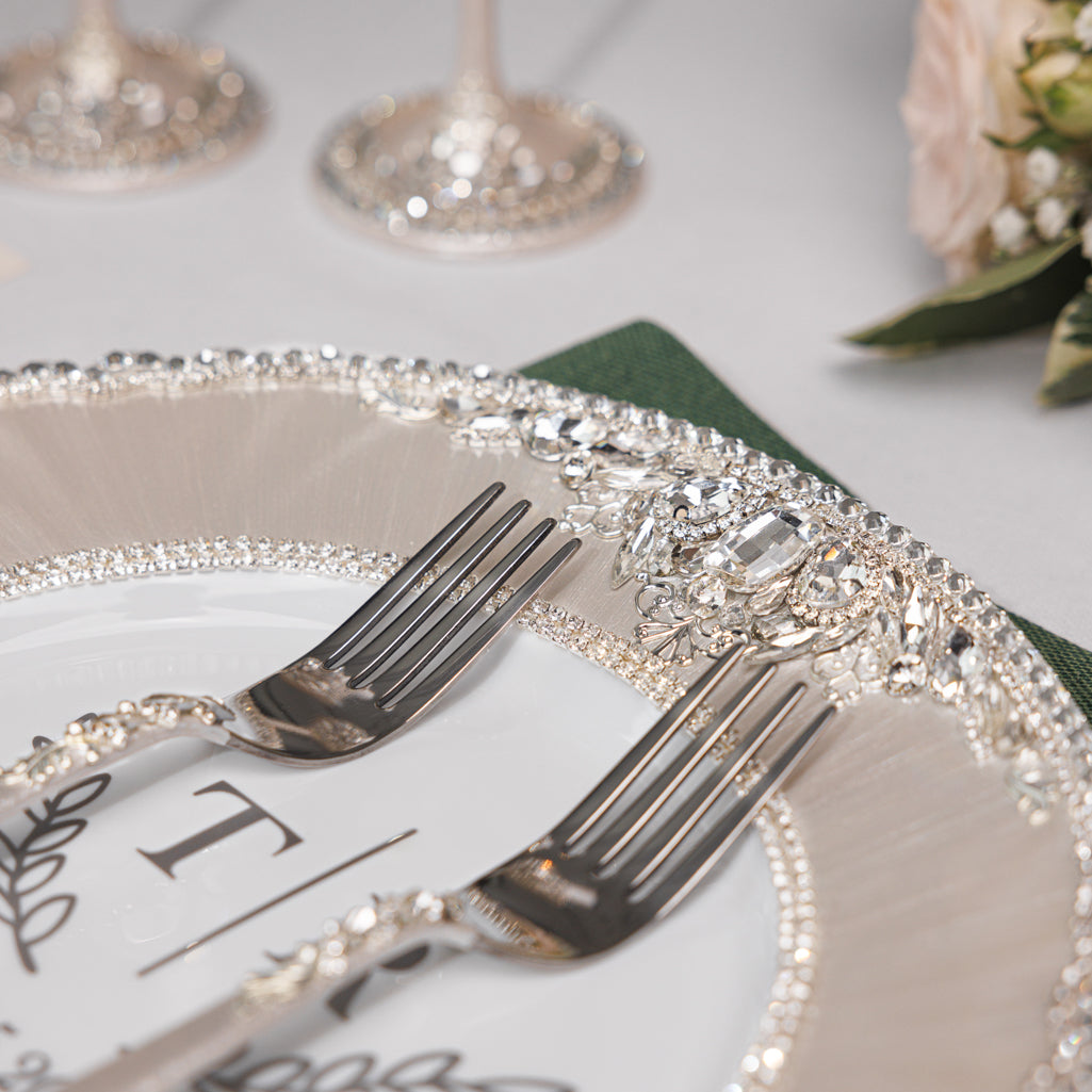 Royal Ivory Plate and Forks Serving set