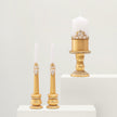 Valencia Gold Candle holders set