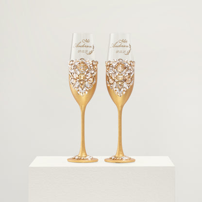 Gloria Gold Flutes