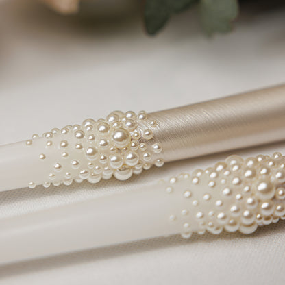 Pearl Flutes & Cake Knife Server Classic Plus Set