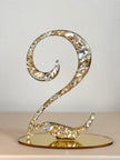Table Numbers Gold (10)