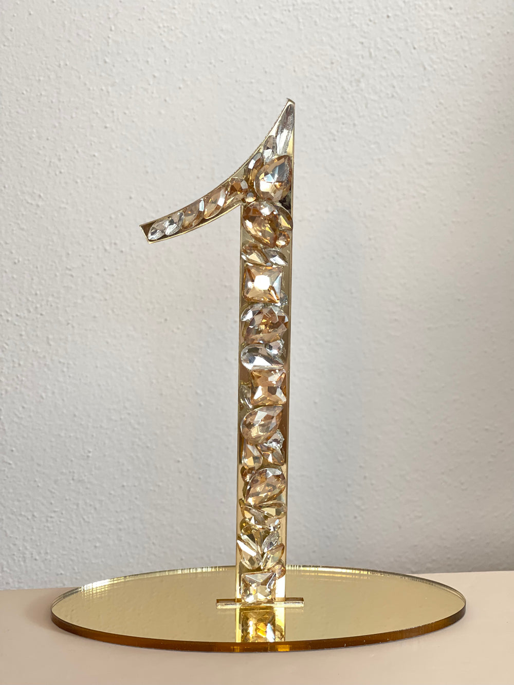 Table Numbers Gold (10)