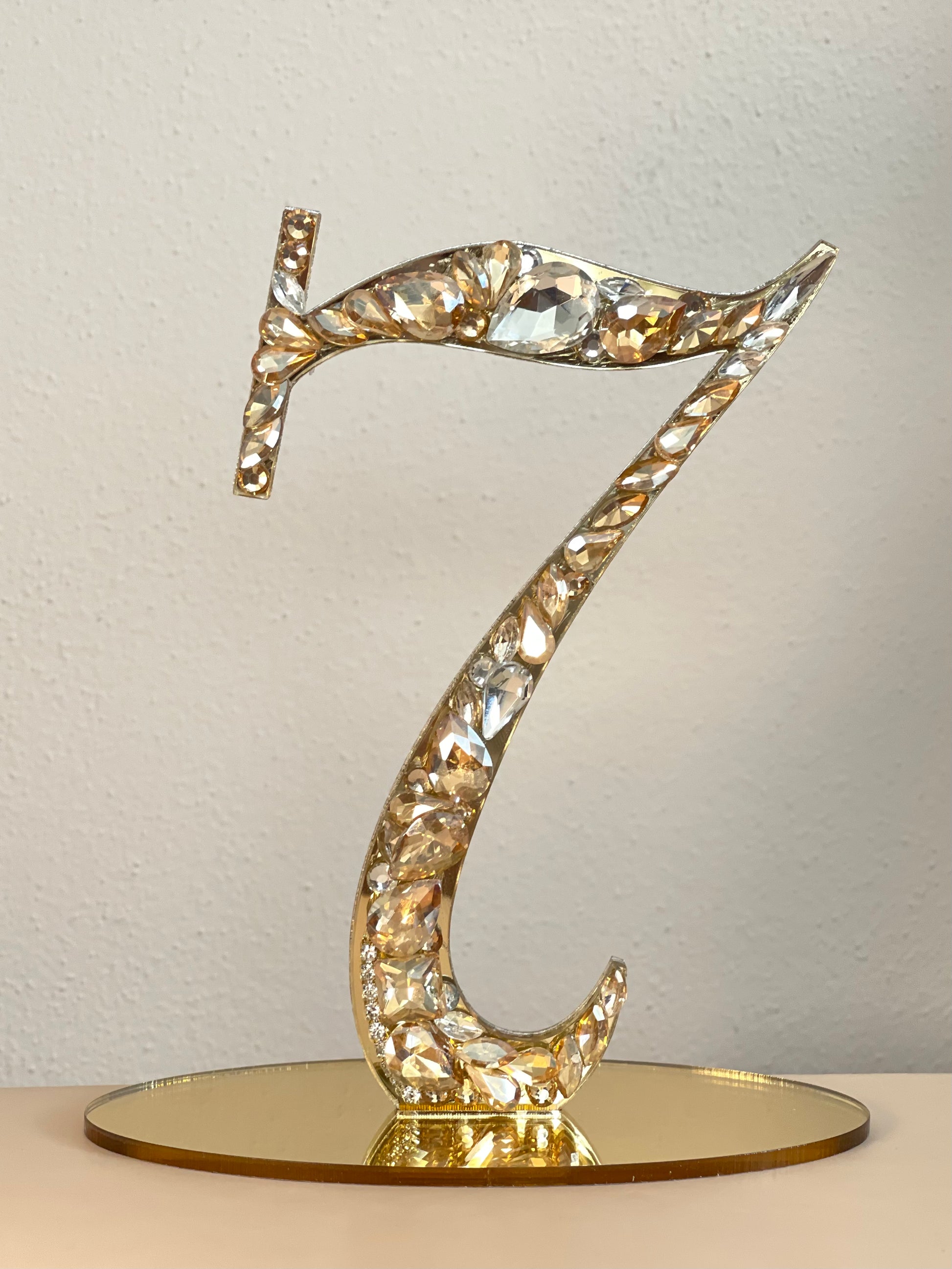 Table Numbers Gold (10)