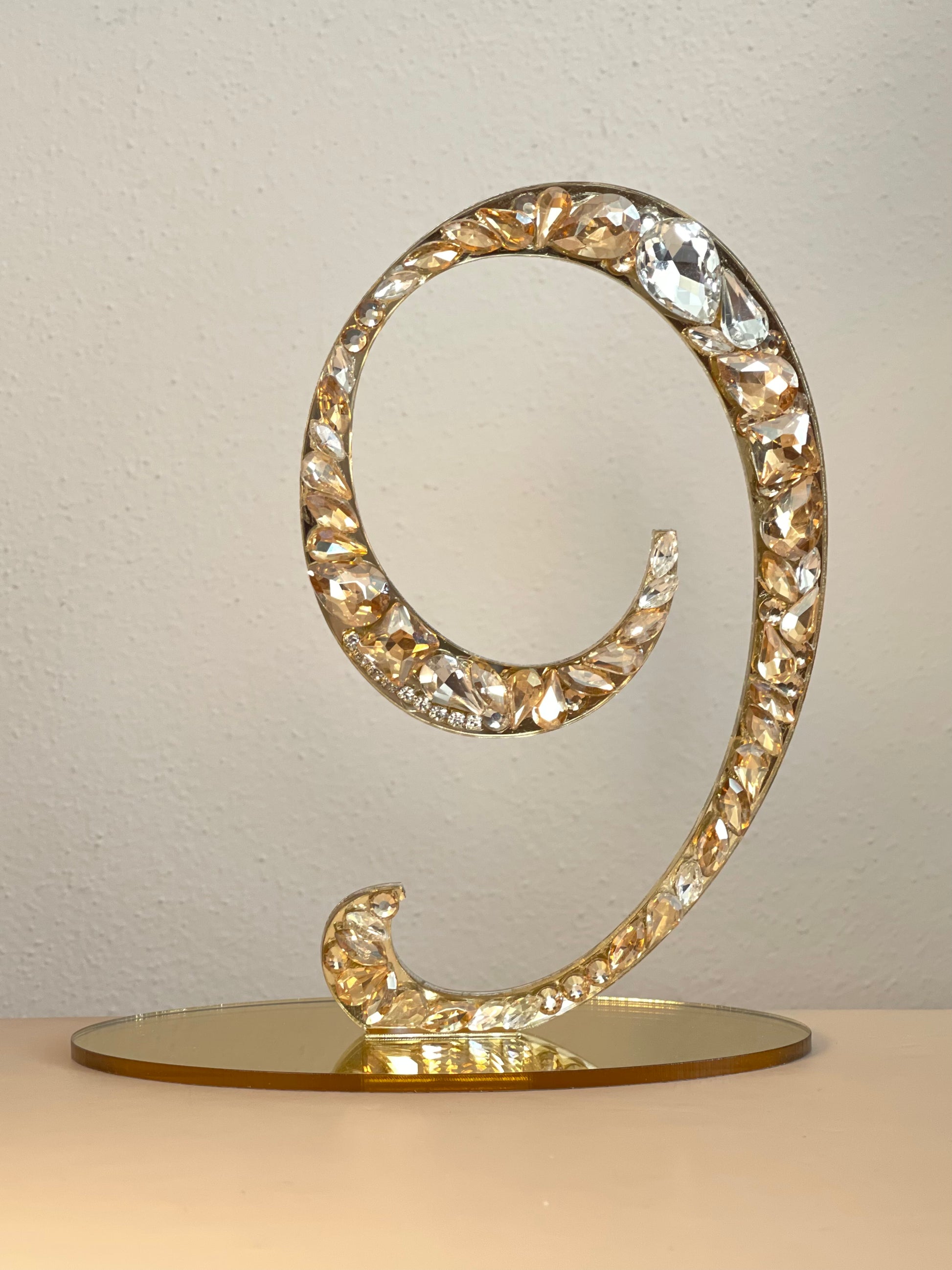 Table Numbers Gold (10)
