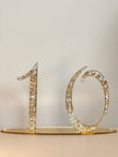 Table Numbers Gold (10)